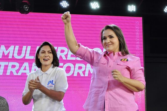 Michelle Bolsonaro reforça apoio à reeleição de Adriane Lopes em Campo Grande