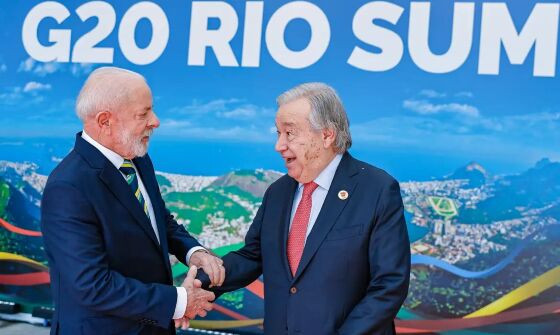 Presidente Lula recepciona líderes do G20 no Rio de Janeiro