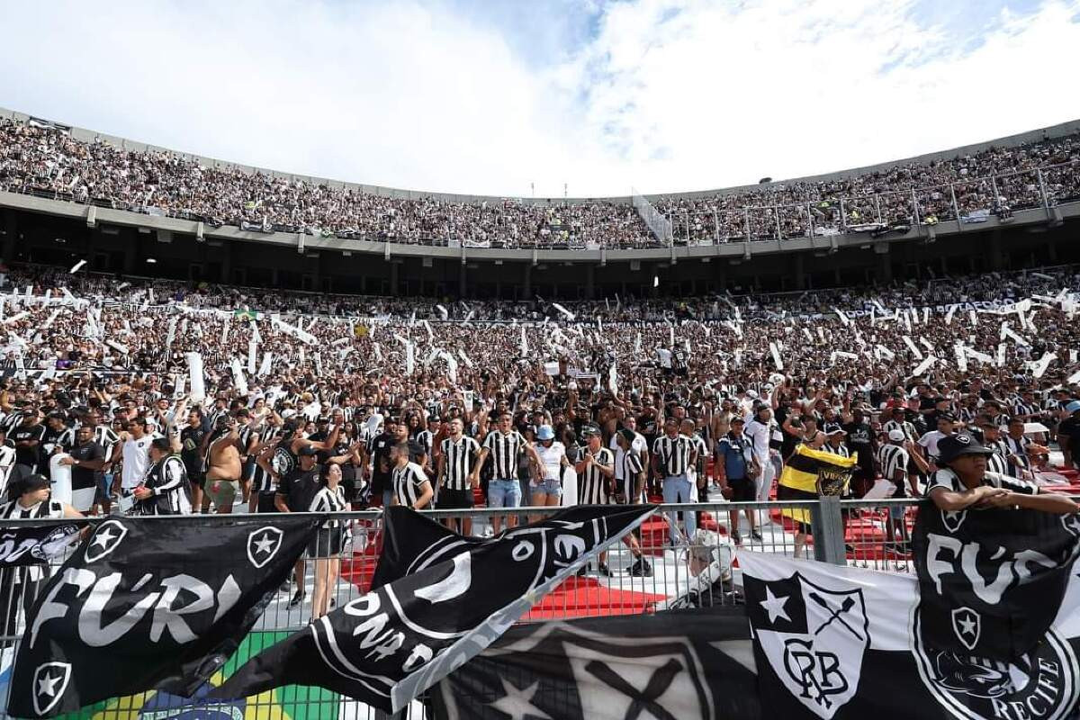 Torcida Botafogo-RJ - final da Libertadores 2024