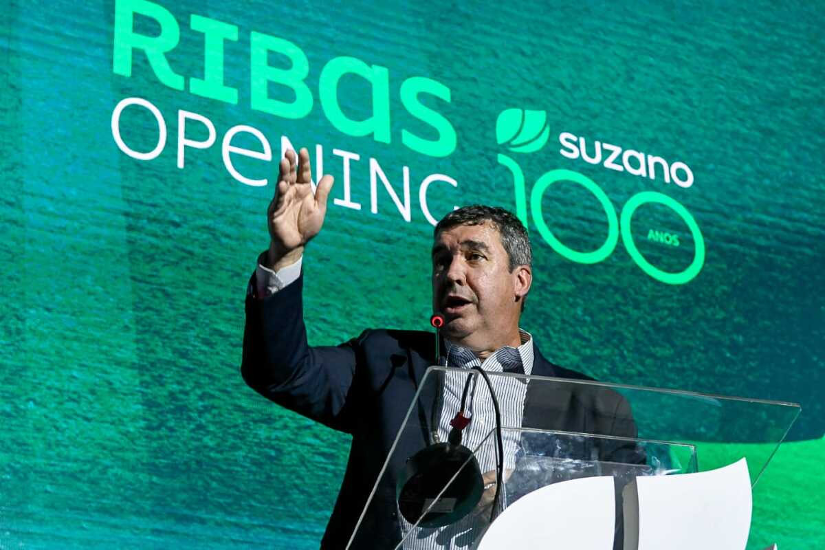 Governador Eduardo Riedel celebra inauguração da nova fábrica da Suzano em Mato Grosso do Sul