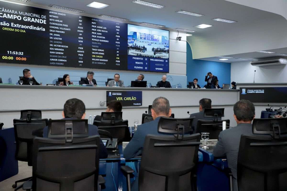Vereadores aprovam orçamento de R$ 6,8 bilhões para 2025; saúde é destaque