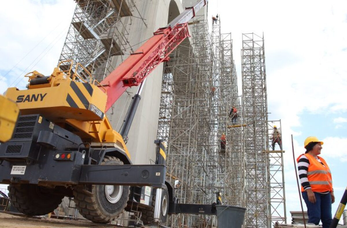 Construção da Ponte da Bioceânica