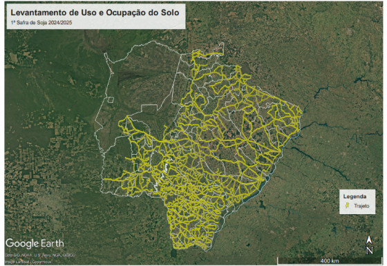 **Título:** Aprosoja/MS finaliza mapeamento inédito das culturas agrícolas para a safra 2024/2025