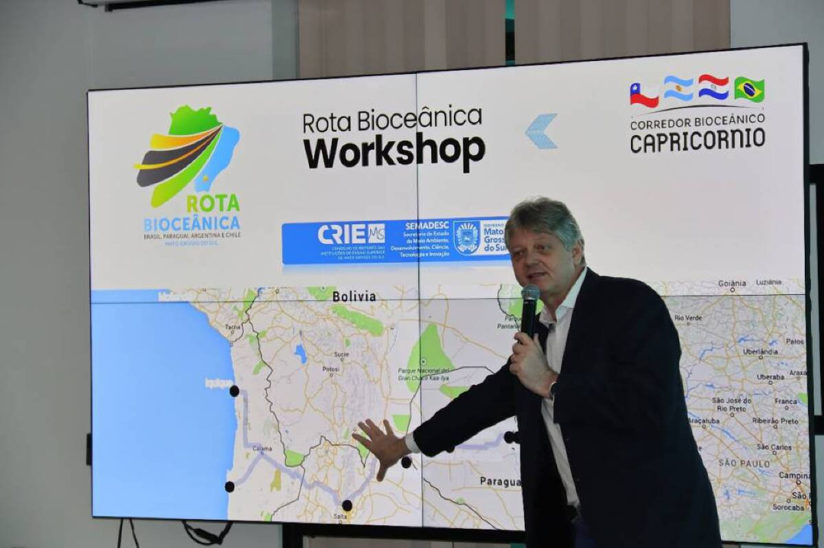 Secretário Jaime Verruck - pauta Rota Bioceanica 2024