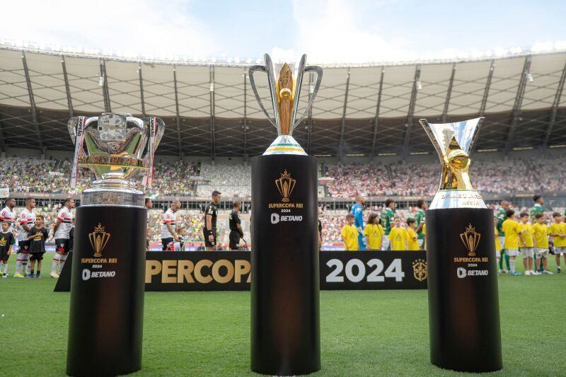 Troféus da Copa do Brasil, Supercopa e Brasileirão 2025