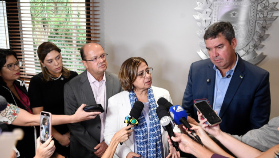 Ministra Cida Gonçalves e Governador Riedel discutem melhorias na Casa da Mulher Brasileira em Campo Grande