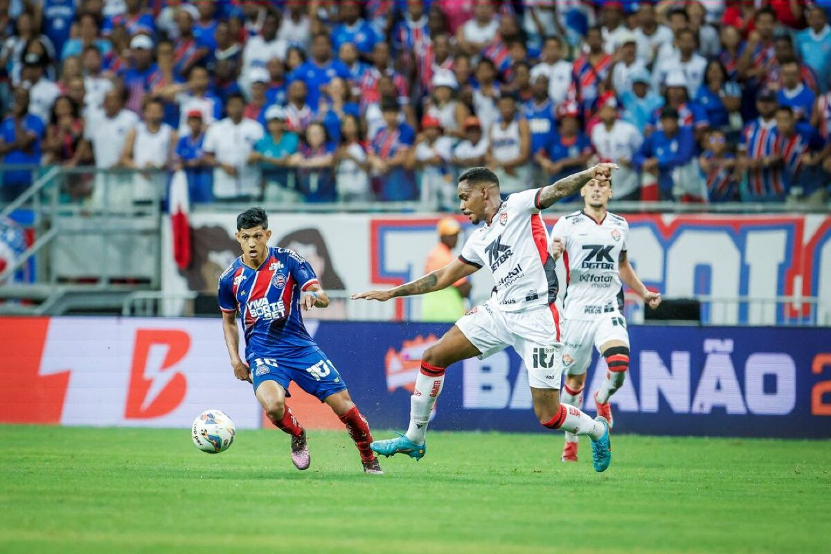 Bahia 2 x Vitória - primeiro jogo da final do Estadual Baiano de 2025