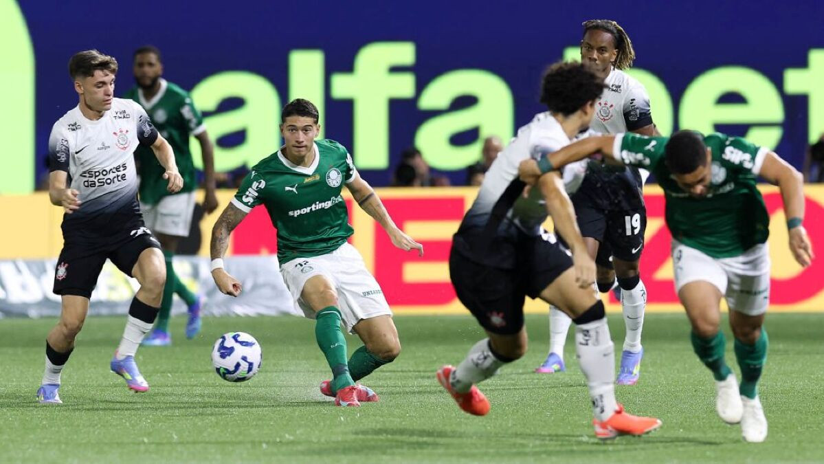 Palmeiras 2 x 0 Corinthians - Campeonato Brasileiro Série A 2025