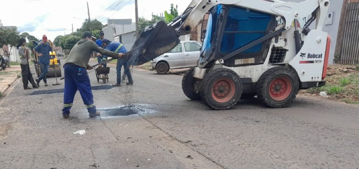 Tapa-buracos avança em ritmo acelerado em Campo Grande