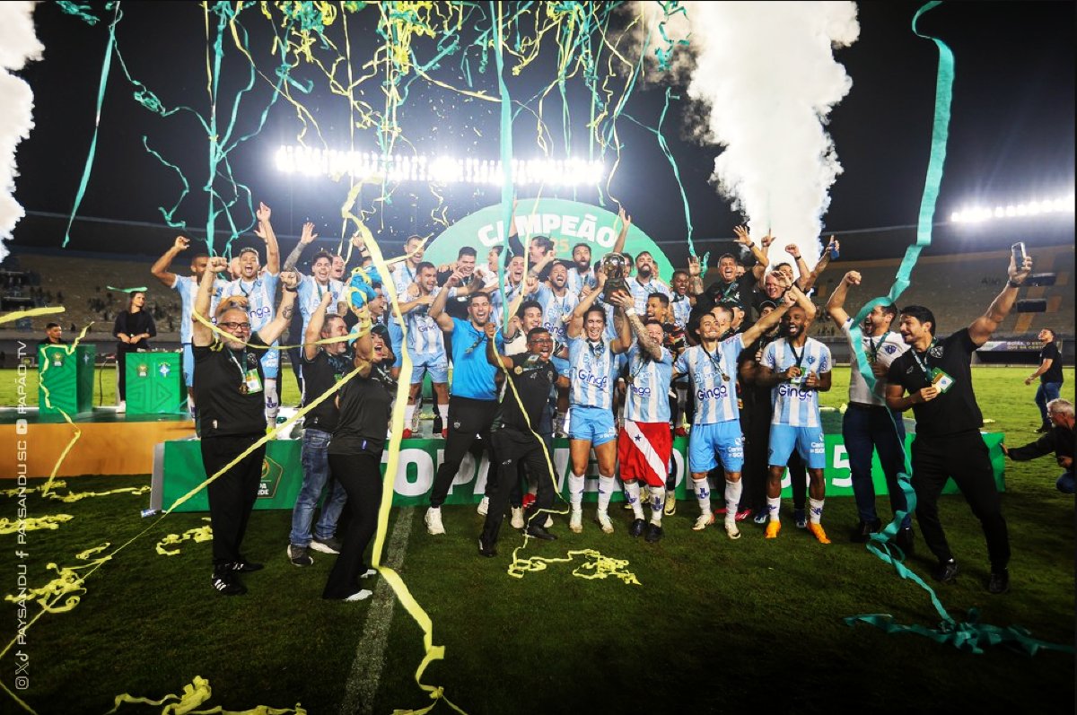Paysandu conquista o penta campeonato da Copa Verde em 2025