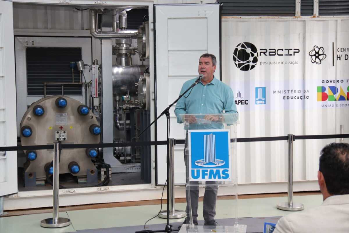 Eduardo Riedel Usina de Hidrogênio Verde UFMS  