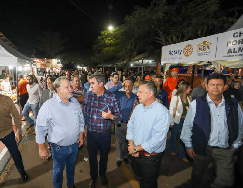 Com apoio do Governo, tradicional Festa da Linguiça movimenta turismo e valoriza cultura em Maracaju