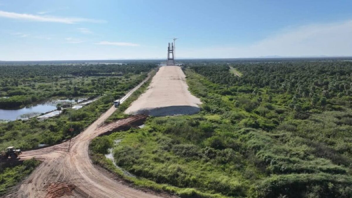 Obras da Ponte Bioceânica alcançam 68% de conclusão em Mato Grosso do Sul