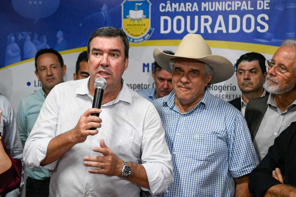 Riedel recebe homenagem em Dourados por atuação em prol do agronegócio