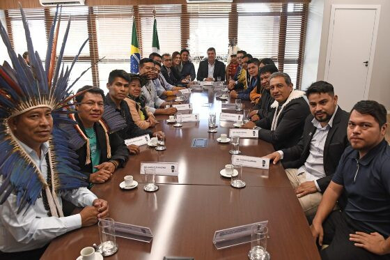 Governo de Mato Grosso do Sul discute projetos estruturantes com lideranças indígenas