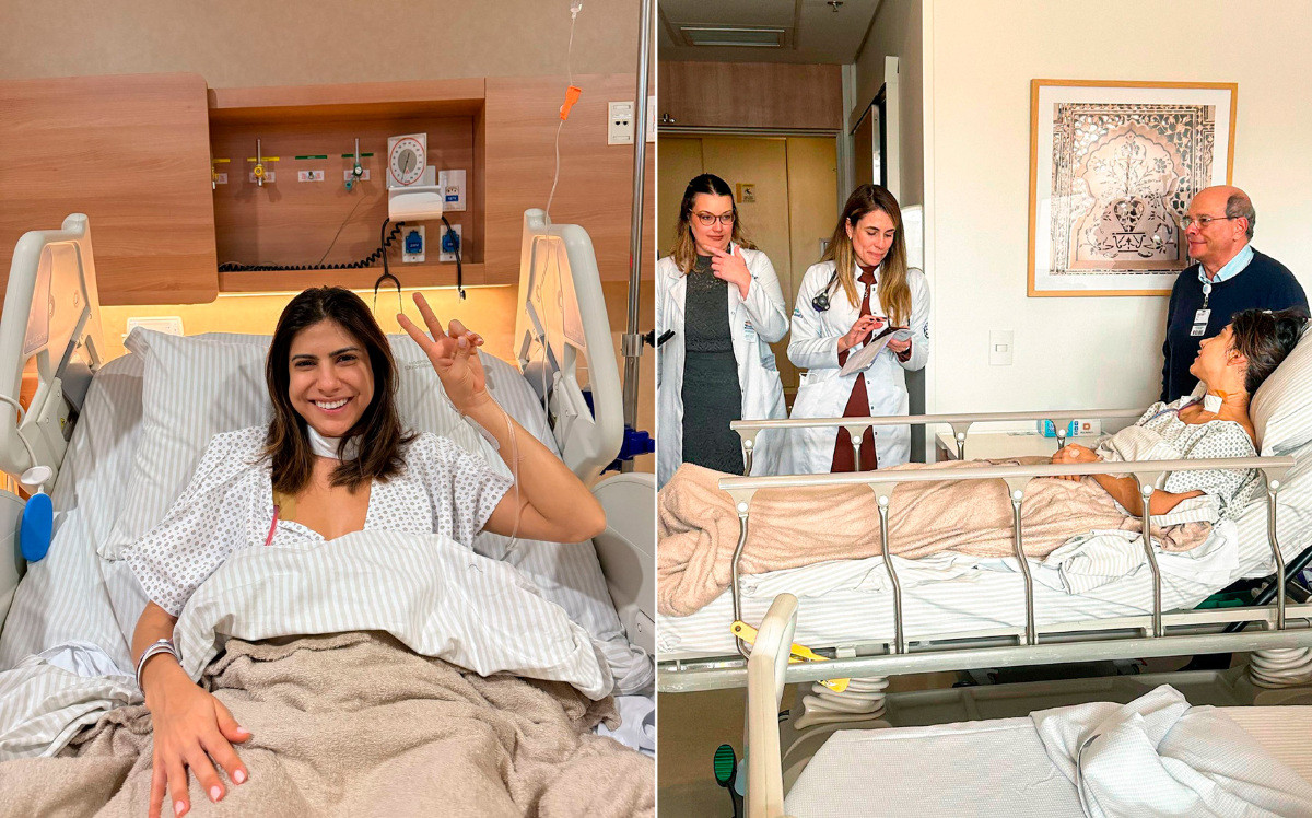 Camila Jara passa por cirurgia para retirada da tireoide