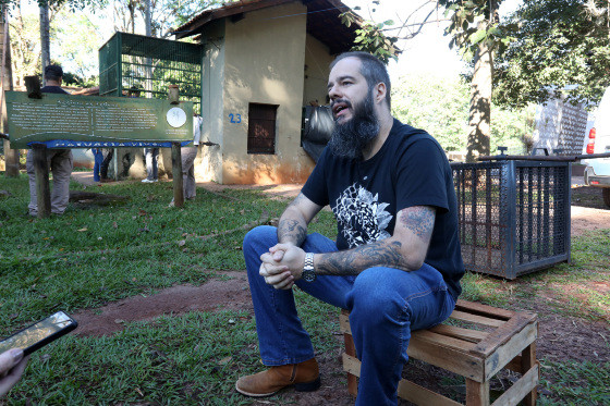 Onça-pintada resgatada ganha 13kg e inicia nova vida em santuário de São Paulo