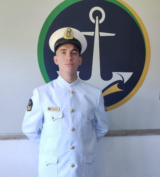 Luiz Felipe Aquino é o 1º sul-mato-grossense a entrar na Marinha do Brasil
