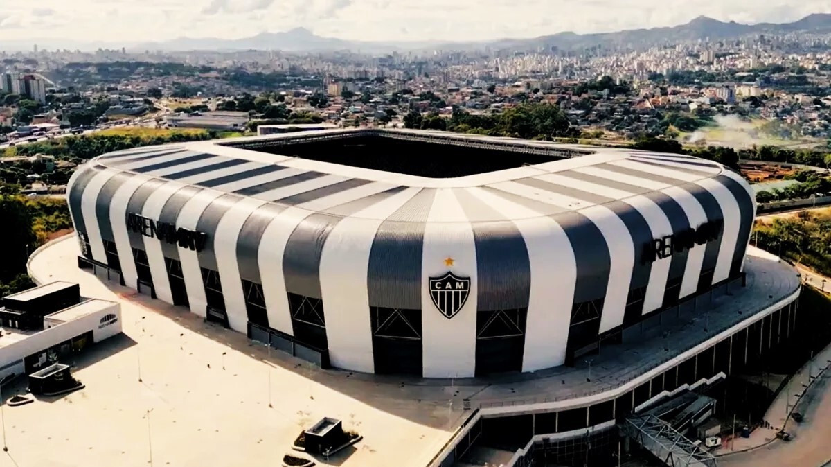 A Arena MRV, estádio do Atlético-MG