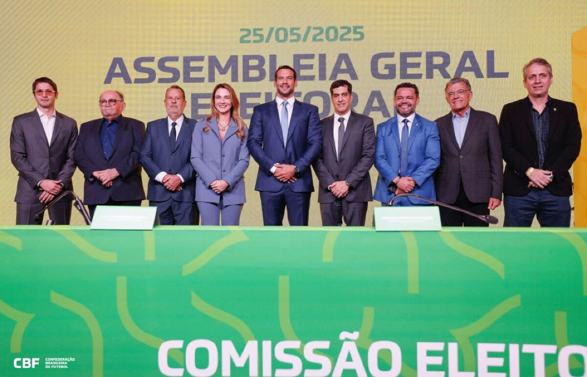  Eleição na CBF - Chapa vencedora do Samir Xaud