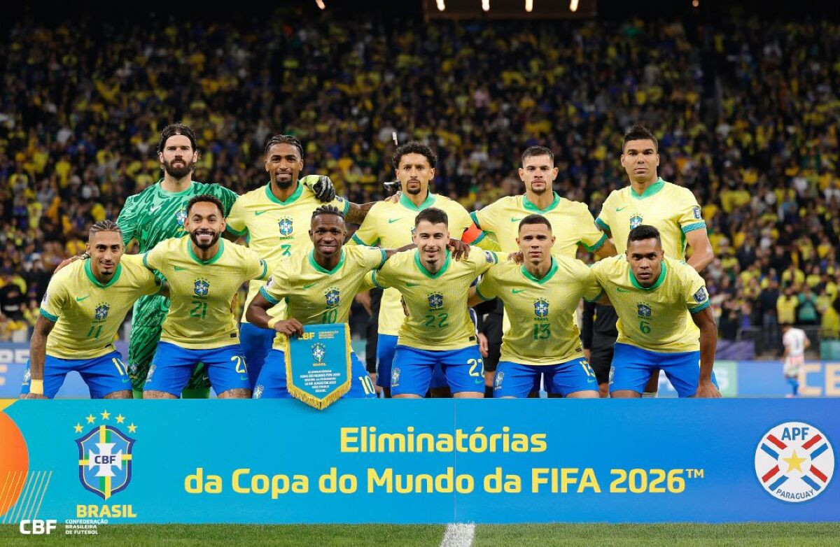 Seleção Brasileira 1 x 0 Paraguai - Eliminatória das Copas do Mundo 2026