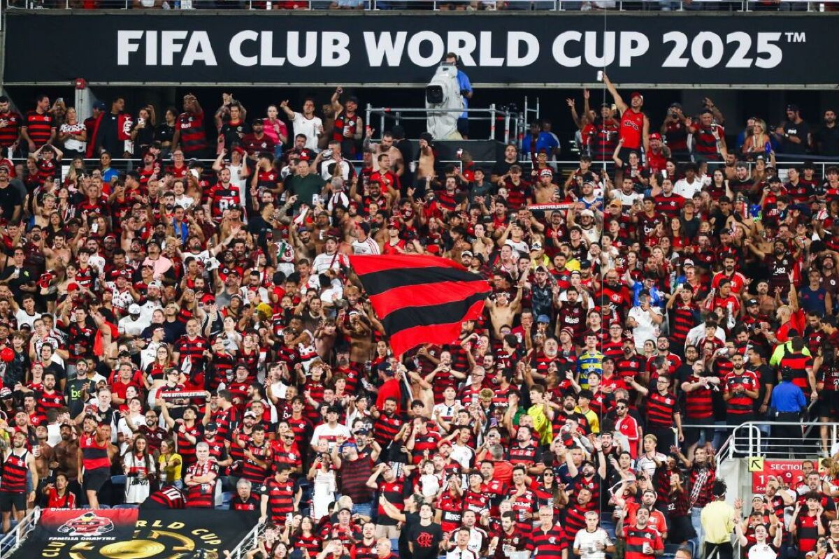  Los Angeles FC 1 x 1 Flamengo - Mundial de Clubes de 2025 Torcida