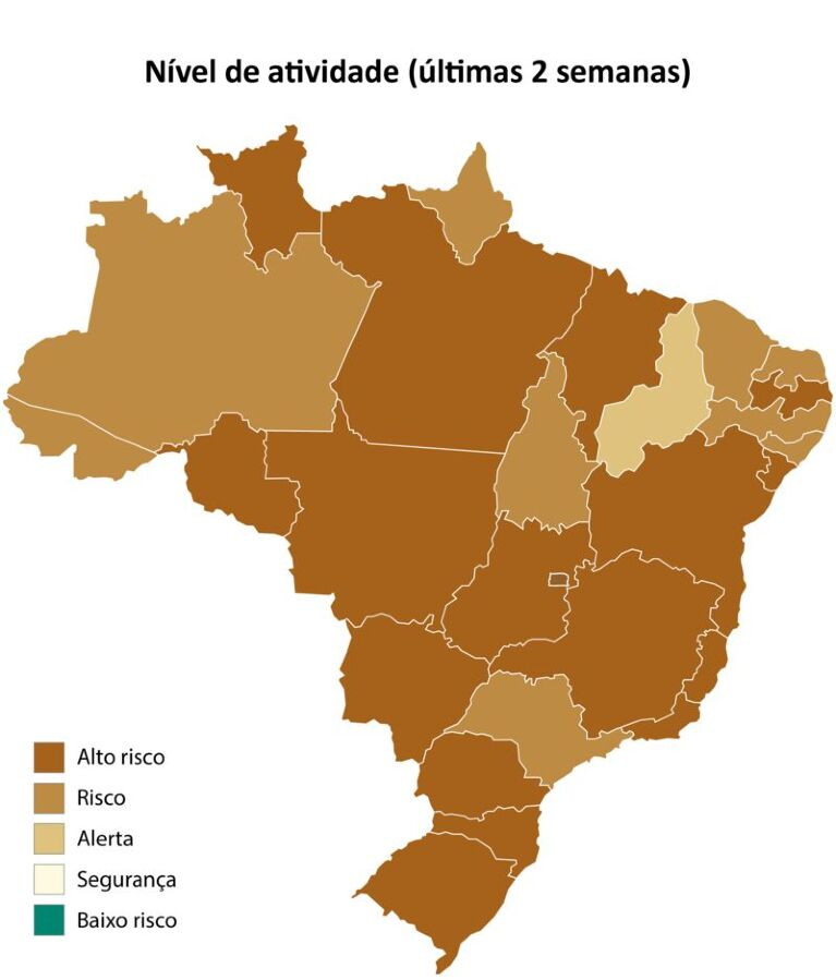 InfoGripe: 18 estados têm aumento de casos graves de síndrome respiratória