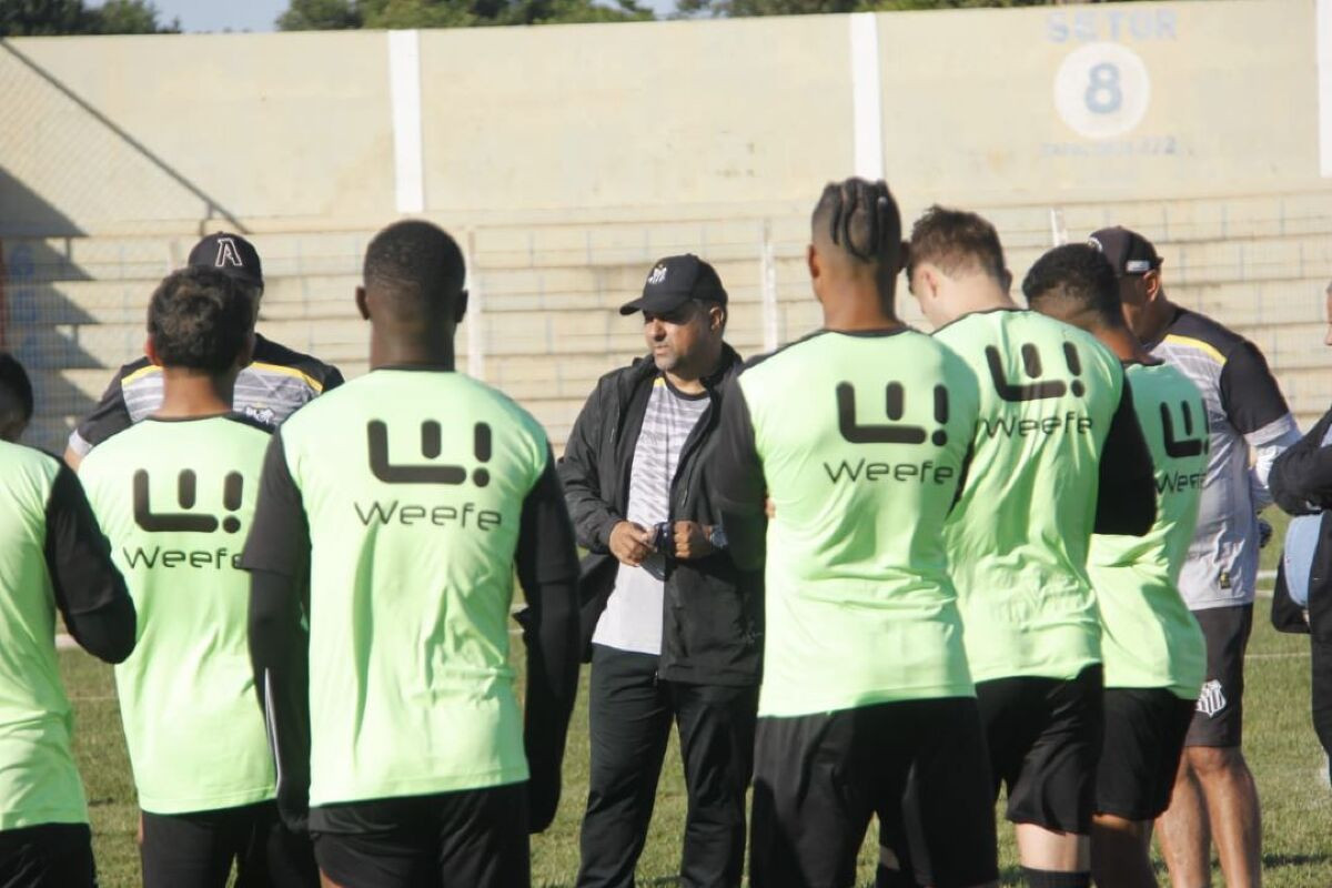 Treino do Operário FC Treinador Rhapael Pereira 
