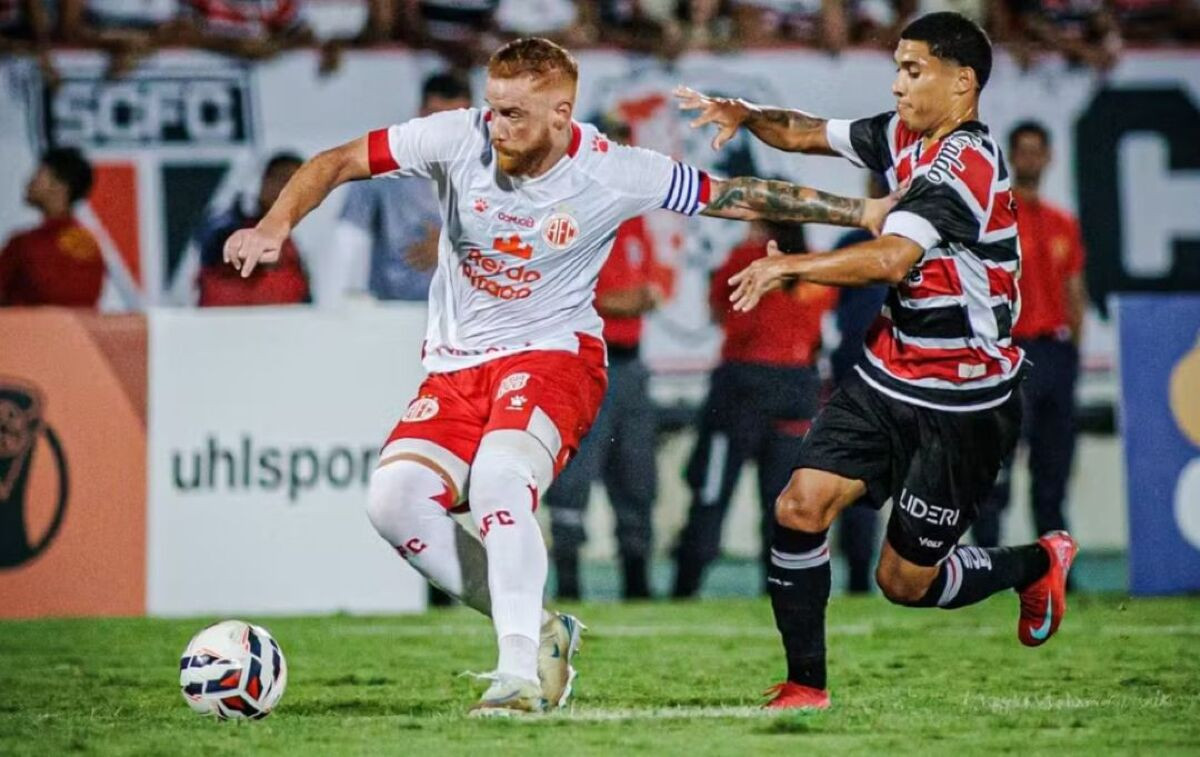 Santa Cruz 2 x 1 América-RN - Série D do Brasileirão 2025