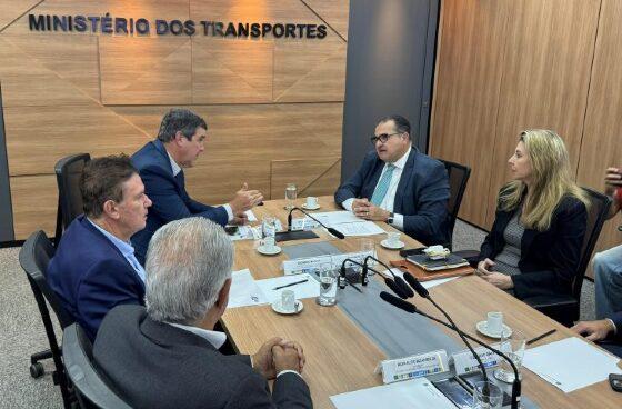 Riedel se reúne com ministro para avançar logística no Mato Grosso do Sul