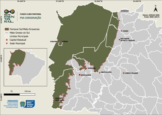 Mato Grosso do Sul investe R$ 30 milhões ao ano na conservação do Pantanal