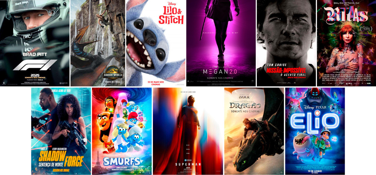 F1 - O Filme, Smurfs, Superman e mais novidades movimentam telonas em Mato Grosso do Sul