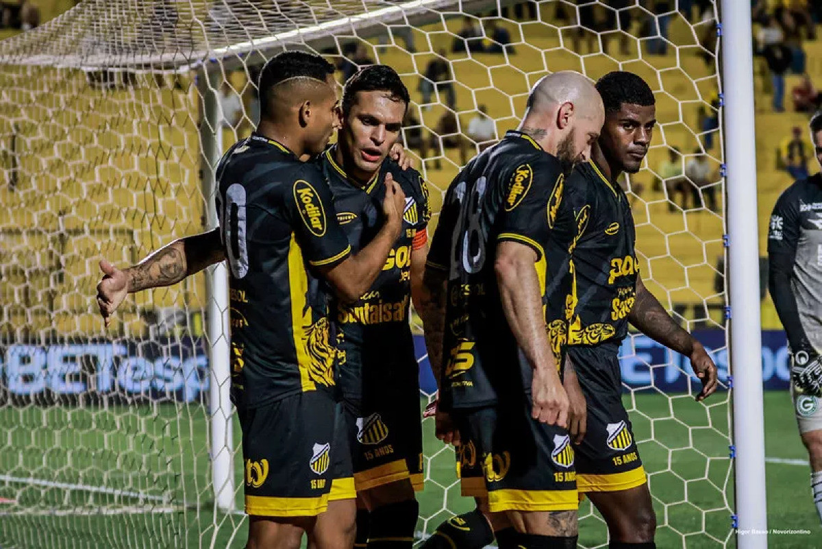 Novorizontino 1 x 0 Goiás - Campeonato Brasileiro Série B 2025.