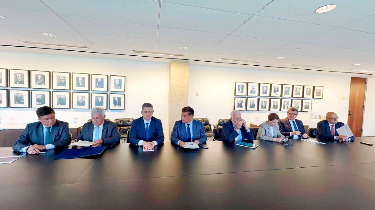 Nelsinho Trad e Senadores articulam em Washington contra tarifas dos EUA