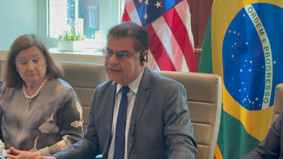 Nelsinho Trad e Senadores articulam em Washington contra tarifas dos EUA