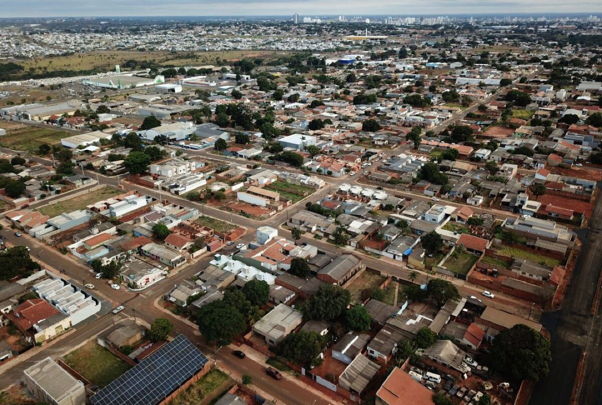 Bairro Nova Lima Asfalto - Obra do Governo de MS