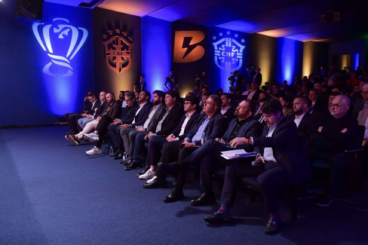  Sorteio da CBF dos jogos da quartas de final da Copa do Brasil 2025