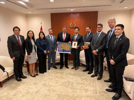 Riedel apresenta Rota Bioceânica e atrai investidores em missão em Singapura