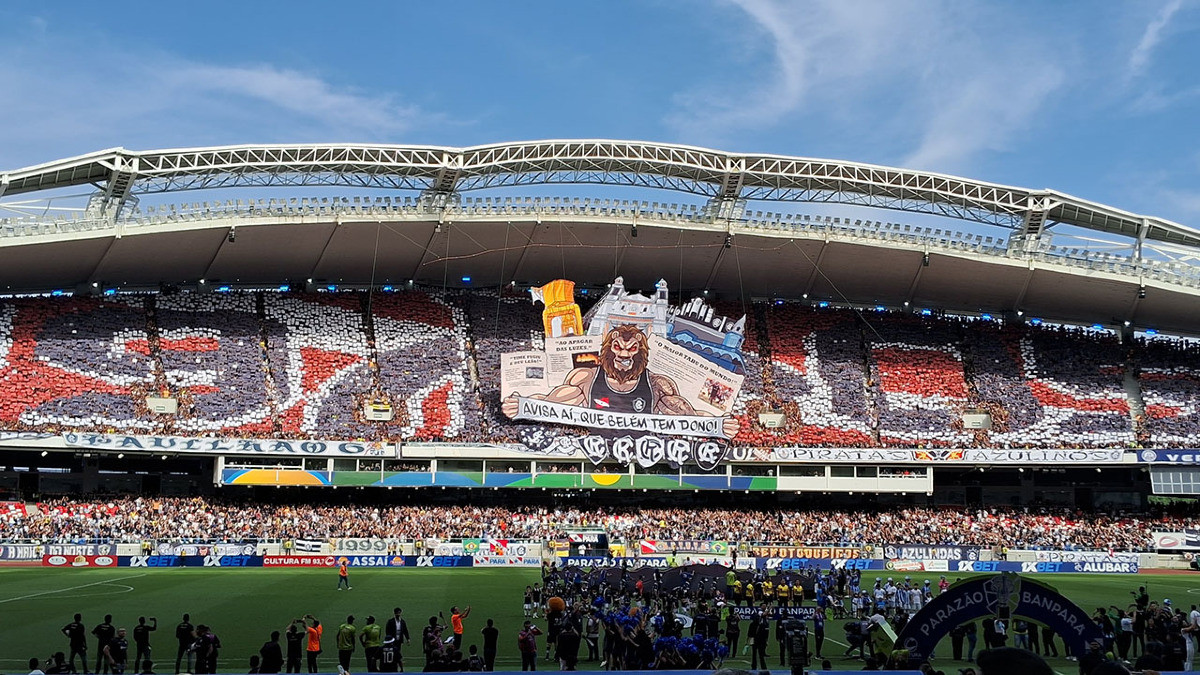 Remo x Botafogo-SP  - Campeonato Brasileiro Série B 2025 - Torcida Azulina