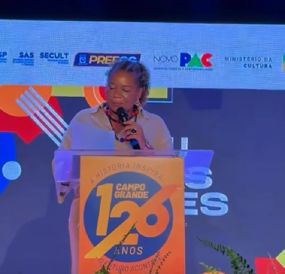 Margareth Menezes inaugura centro cultural em Campo Grande