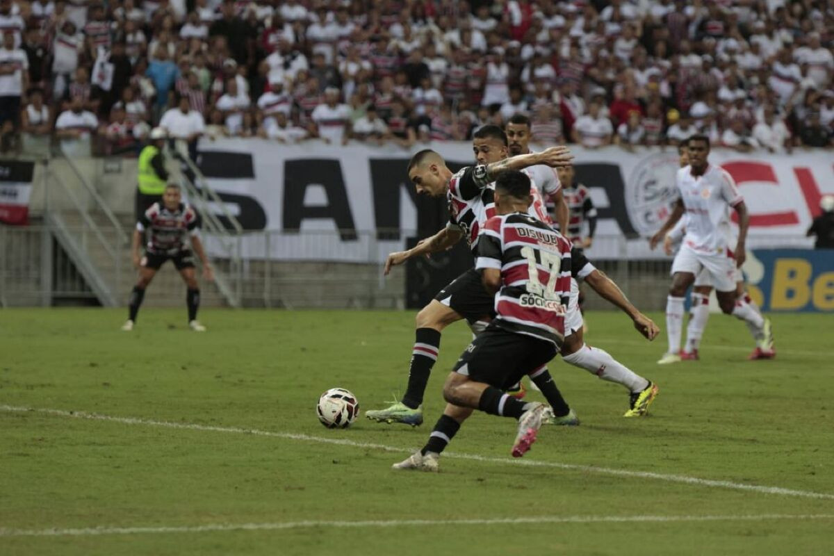 Santa Cruz 1 x 0 América-RN - Série D do Brasileirão 2025