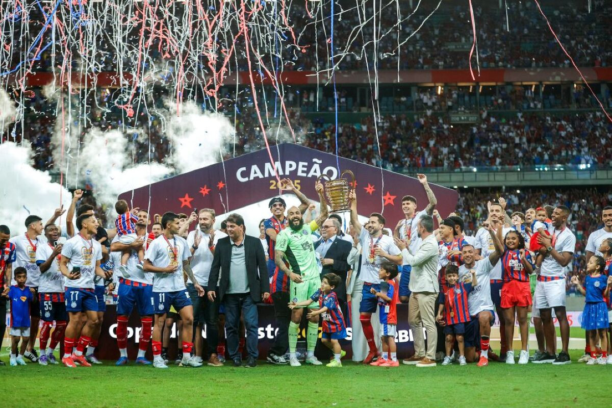 Bahia E.C. Campe&atilde;o da Copa do Nordeste - 2025