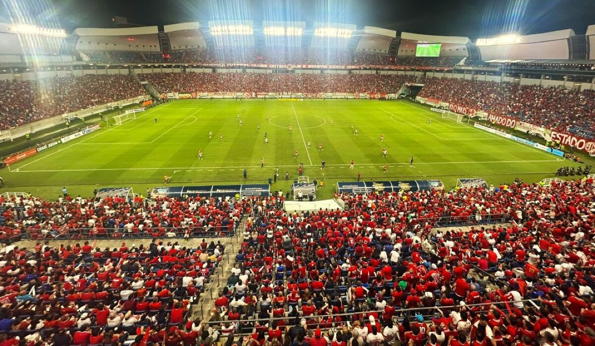 América 1 x 1 Santa Cruz na Arena das Dunas pela Série D 2025