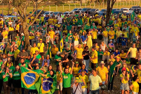 Em Campo Grande, Bolsonaristas realizam ato pró-anistia e impeachment de Moraes