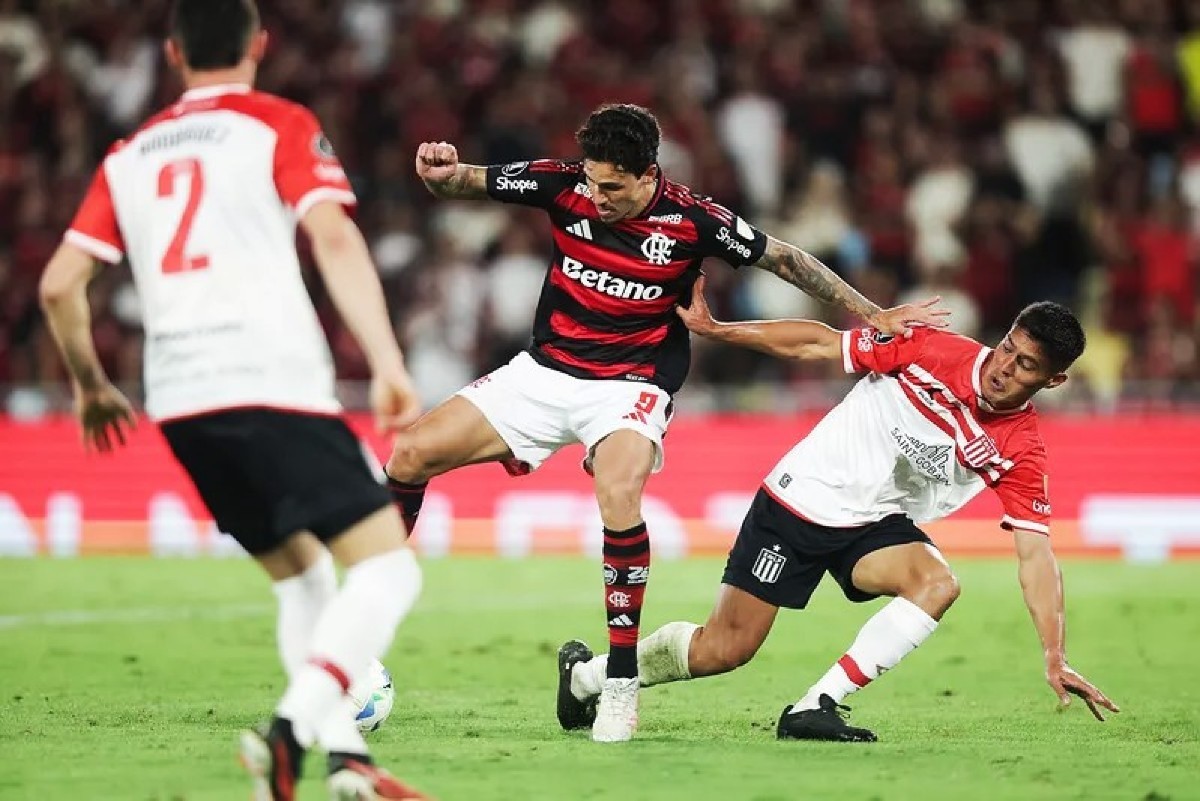 Flamengo 2 x 1 Estudiantes - Jogo da ida nas quartas de final da Libertadores 2025