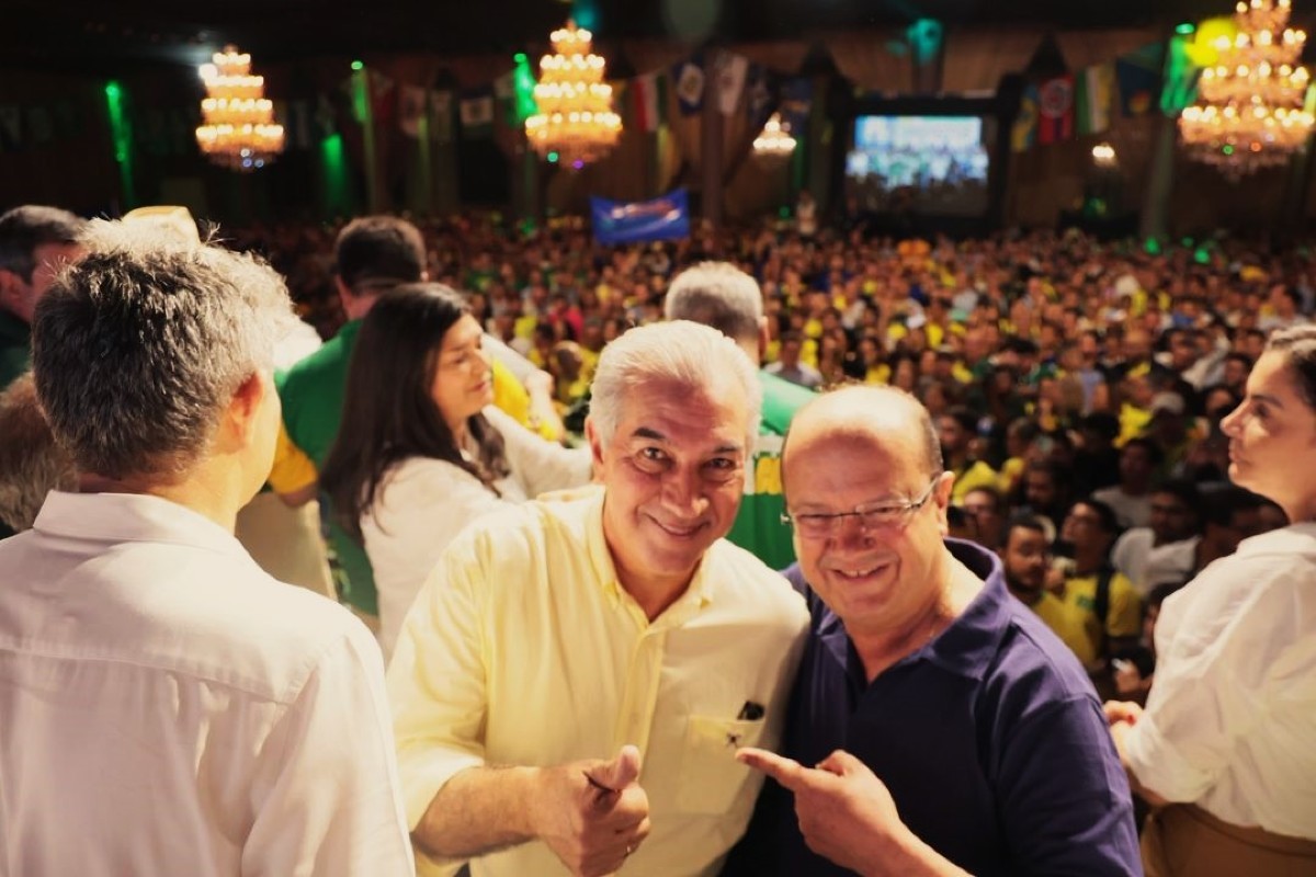 Reinaldo Azambuja - evento de filiação ao PL Campo Grande-MS 2025 - Barbosinha.jpg