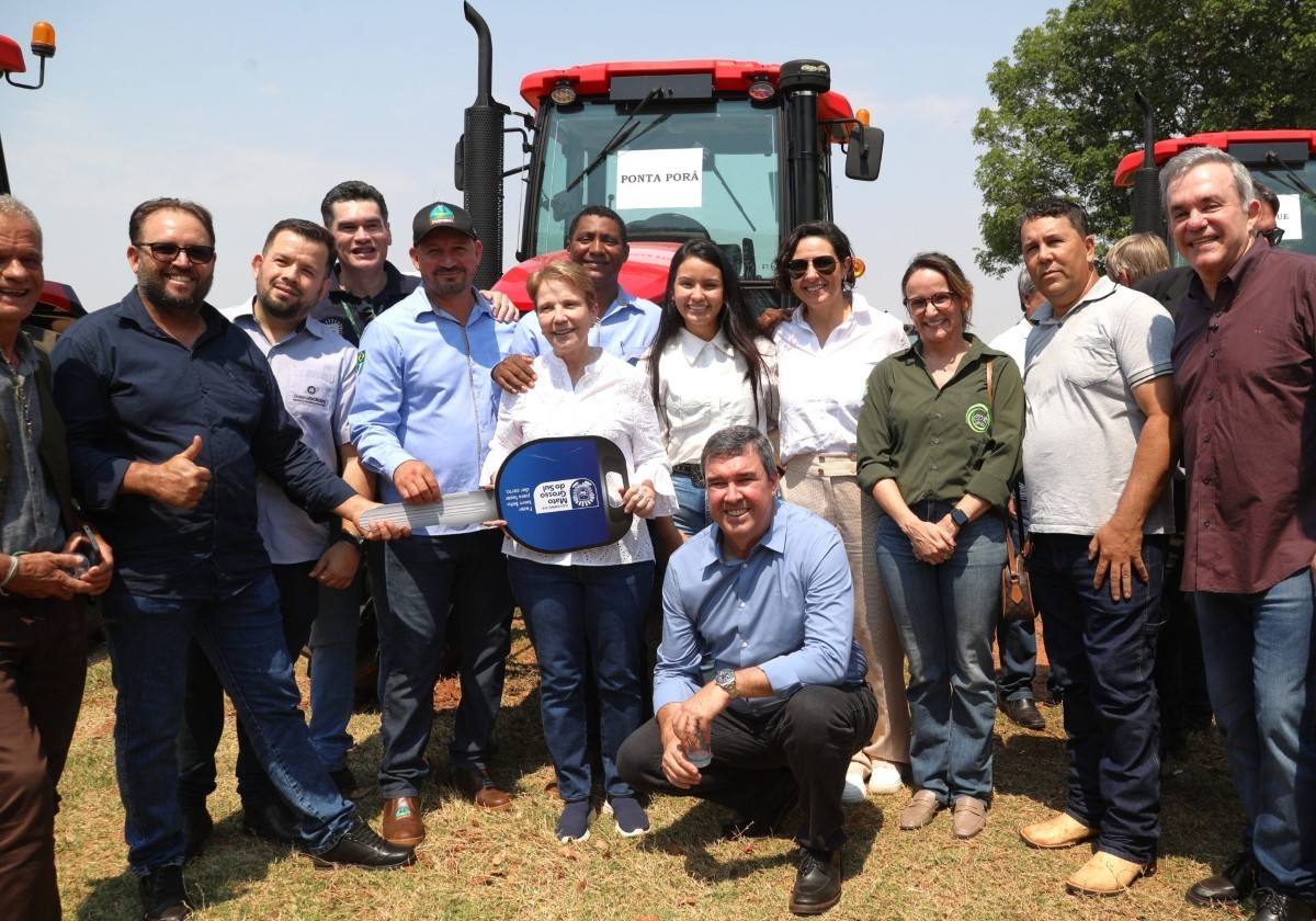 Eduardo Riedel investe R$ 7,9 mi e reforça apoio à agricultura familiar