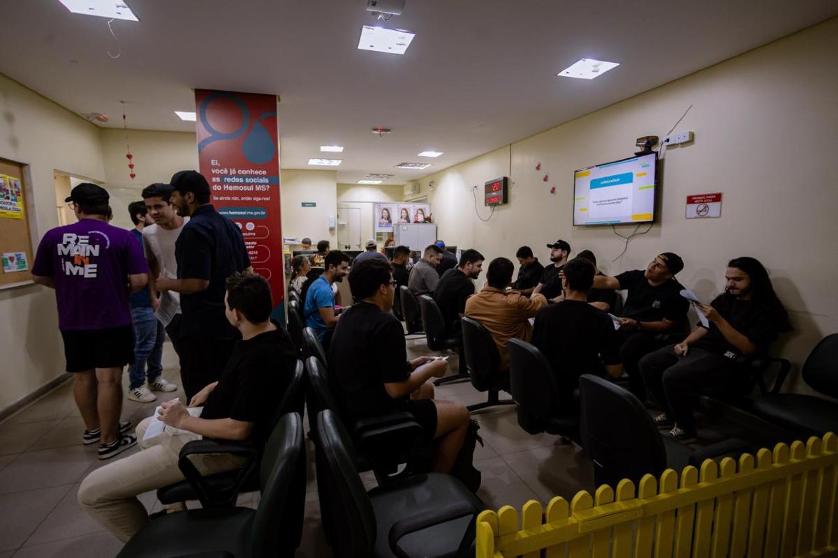 Jovens cristãos lotam Hemosul e mostram que unidade também salva vidas
