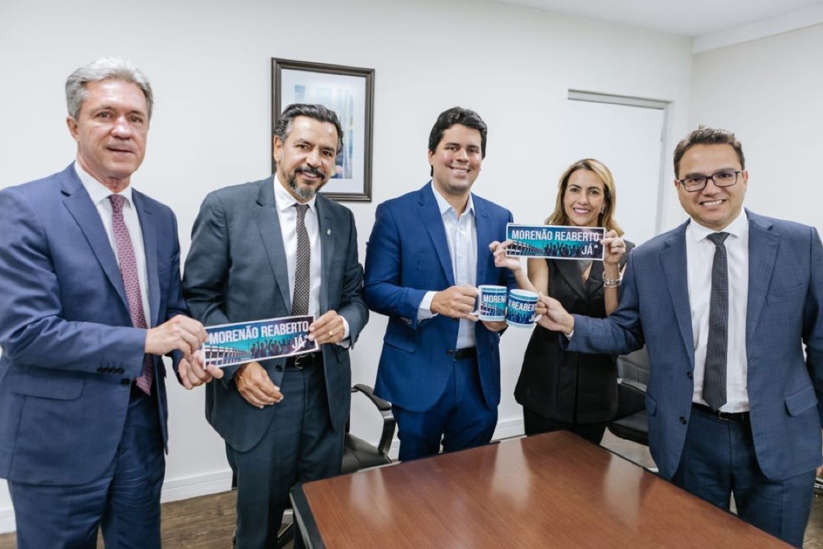 Senadora Soraya Thronicke e Deputado Pedrossian Neto no Ministério do Esporte - reabertura do Estádio Morenão
