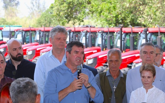 Eduardo Riedel investe R$ 7,9 mi e reforça apoio à agricultura familiar